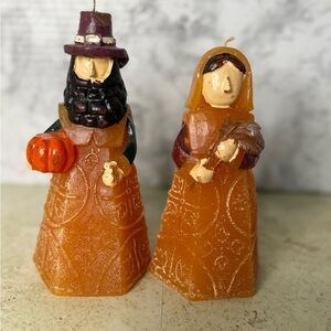 Thanksgiving Pilgrim Candles
